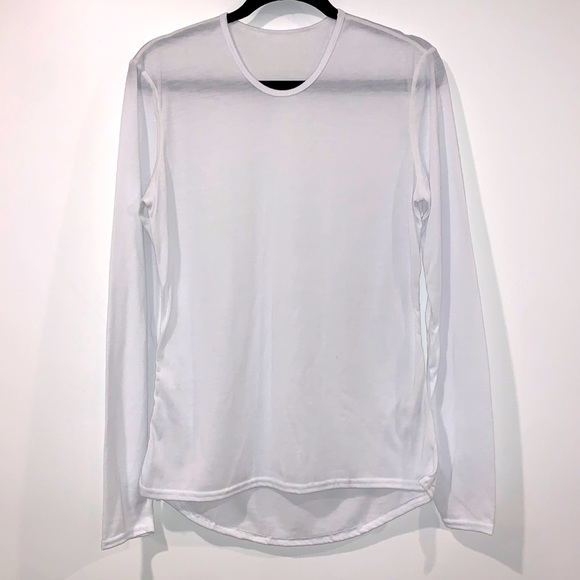Pepper Thermal Underwear Longsleeve top Crewneck white large - Picture 1 of 6